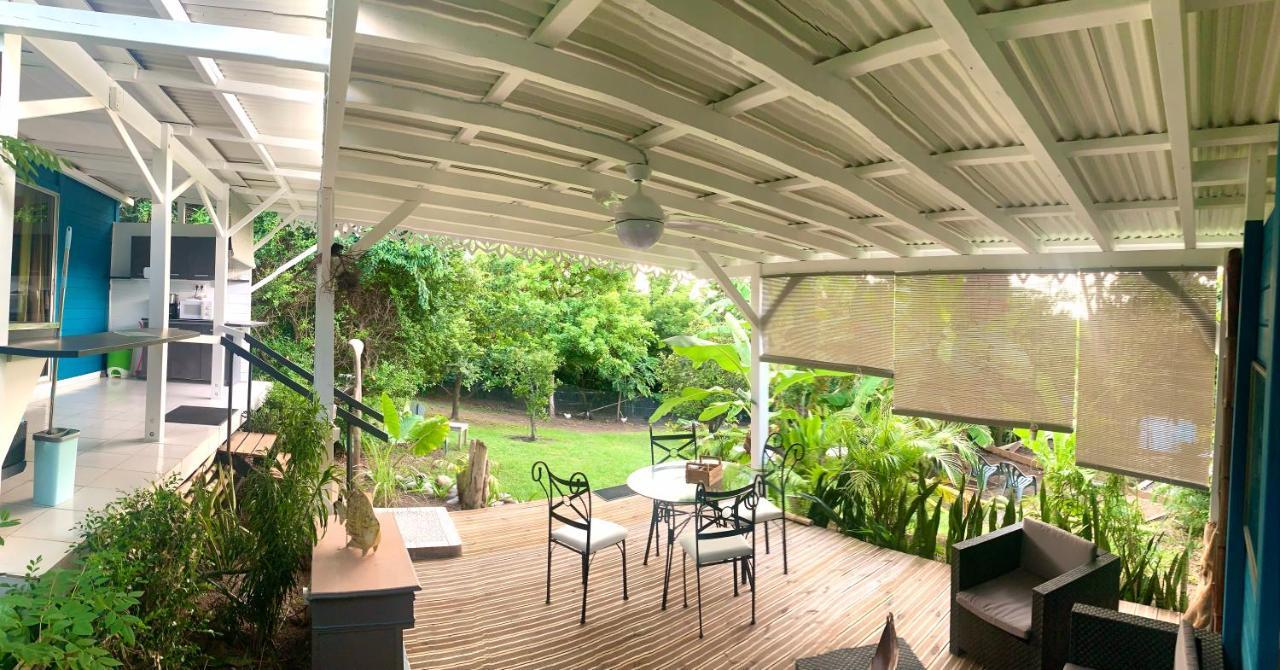 Lodge Pamplemousse Avec Piscine Privative , Dans Parc Calme A 500 M Plage Ле Карбе Екстериор снимка